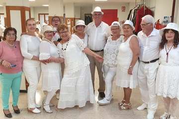 Baile de Indianos en el Centro de Mayores de Telde (Foto TA)