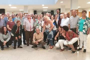 Baile de Indianos en el Centro de Mayores de Telde (Foto TA)