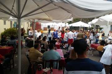 Aseres deja huella en El Casino de Telde (Foto TA)