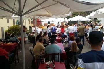 Aseres deja huella en El Casino de Telde (Foto TA)