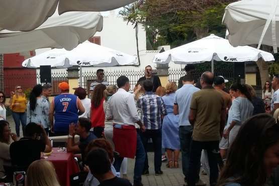 Aseres deja huella en El Casino de Telde (Foto TA)