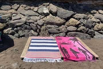 De rampa de acceso a solario individual en La Garita (Foto TA)