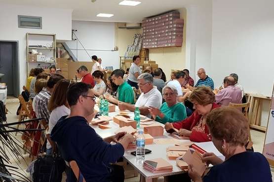 La maquinaria electoral de Más por Telde, a tope (Foto TA)