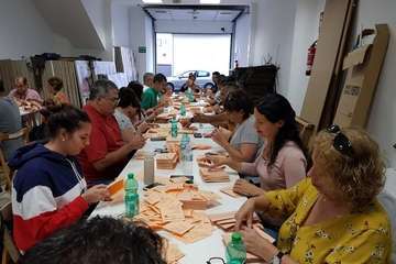 La maquinaria electoral de Más por Telde, a tope (Foto TA)