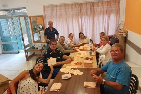 La maquinaria electoral de Más por Telde, a tope (Foto TA)