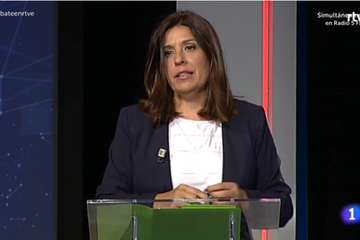 Hernández y Martín rayan a gran altura en un debate de RTVE-C (Foto RTVE-C)