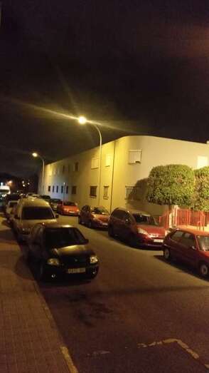 Imagen remitida a este diario por vecinos de la zona est anoche (Foto TA)