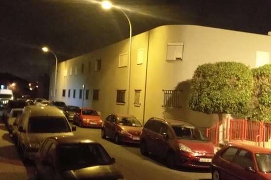 Calles de El Caracol, tres días sin alumbrado público (Foto TA)