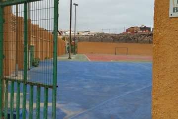  Actos vandálicos contra la cancha de petanca de La Garita (Foto TA)