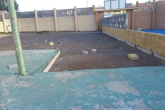  Actos vandálicos contra la cancha de petanca de La Garita (Foto TA)