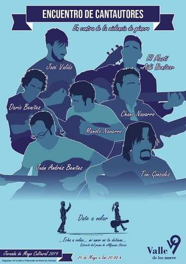 Cartel del encuentro musical de este sábado (Foto TA)