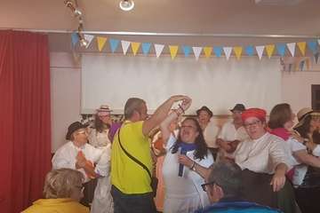 Éxito de la comedia musical 'Tarde de Romería' (Foto TA)