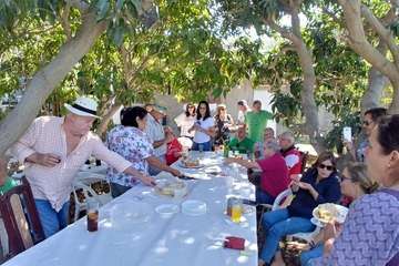 Los 70 años del presi de El Casino de Telde (Foto TA)