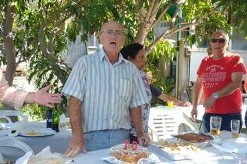 Los 70 años del presi de El Casino de Telde (Foto TA)