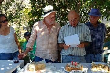 Los 70 años del presi de El Casino de Telde (Foto TA)