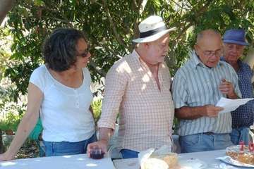 Los 70 años del presi de El Casino de Telde (Foto TA)