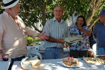 Los 70 años del presi de El Casino de Telde (Foto TA)