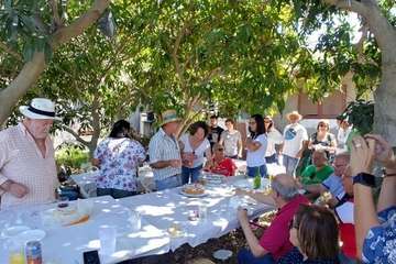 Los 70 años del presi de El Casino de Telde (Foto TA)