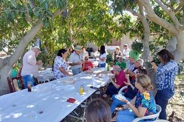 Los 70 años del presi de El Casino de Telde (Foto TA)