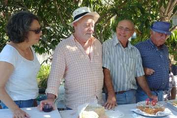 Los 70 años del presi de El Casino de Telde (Foto TA)