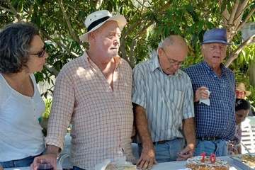 Los 70 años del presi de El Casino de Telde (Foto TA)
