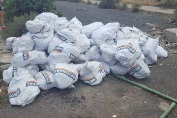 El incivismo toma Lomo Bristol (Foto TA)