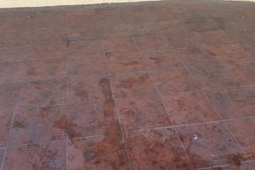 Marpequeña reclama mas atenciones para la plaza pública (Foto TA)