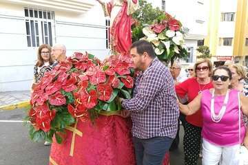El Sagrado Corazón de Jesús, de procesión por La Garita (Foto TA)