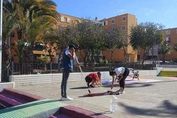 Toque multicolor a Las Remudas (Foto TA)