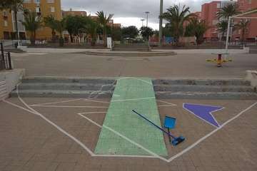 Toque multicolor a Las Remudas (Foto TA)