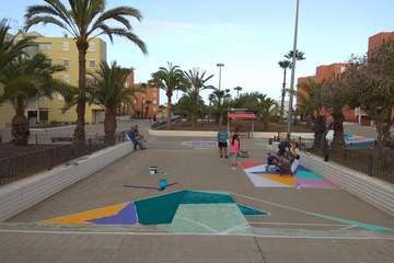 Toque multicolor a Las Remudas (Foto TA)