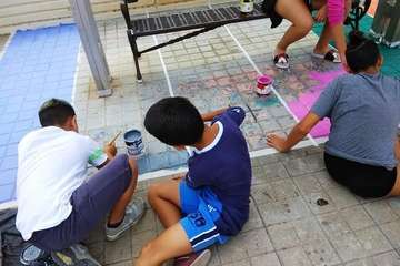 Toque multicolor a Las Remudas (Foto TA)