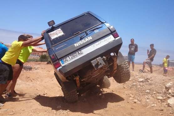 Exhibición de 4x4 en Las Huesas (fOTO ta)