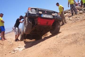 Exhibición de 4x4 en Las Huesas (fOTO ta)