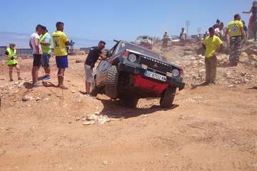 Exhibición de 4x4 en Las Huesas (fOTO ta)