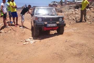 Exhibición de 4x4 en Las Huesas (fOTO ta)