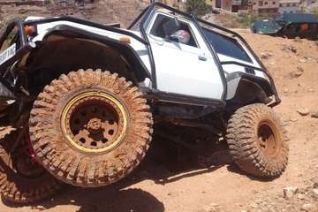 Exhibición de 4x4 en Las Huesas (fOTO ta)