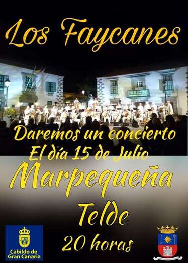 Cartel del concierto (Foto TA)