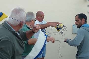 Lomo Magullo se engalana para sus fiestas (Foto TA)