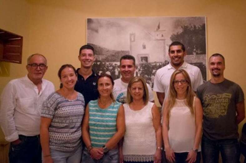 Imagen del anterior equipo directivo (Foto TA)