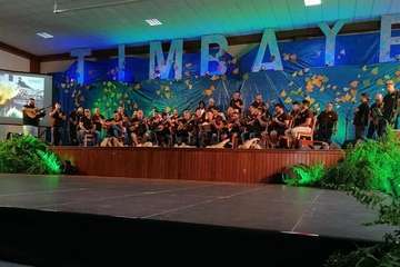 Excelente actuación de Araguaney en Tinajo (Foto TA)