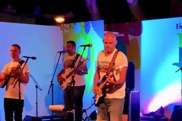 Concierto de Charcojondo en la plaza de Las Nieves de Lomo Magullo (Foto TA)