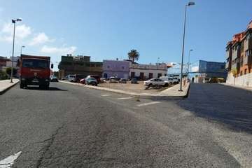 Obras de reasfaltado de las calles de Brasil, Perú y Ecuador (Foto TA)