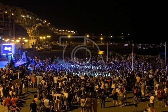 Espectáculo musical Noche Joven en Melenara (Foto TA)