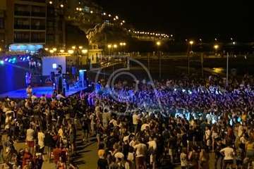 Espectáculo musical Noche Joven en Melenara (Foto TA)