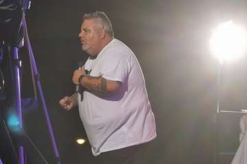 Humor para despedir este domingo en Melenara (Foto TA)