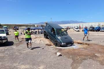 Espectacular trial 4x4 en El Caracol (Foto TA)