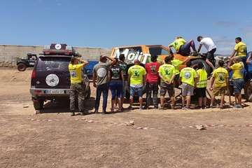 Espectacular trial 4x4 en El Caracol (Foto TA)