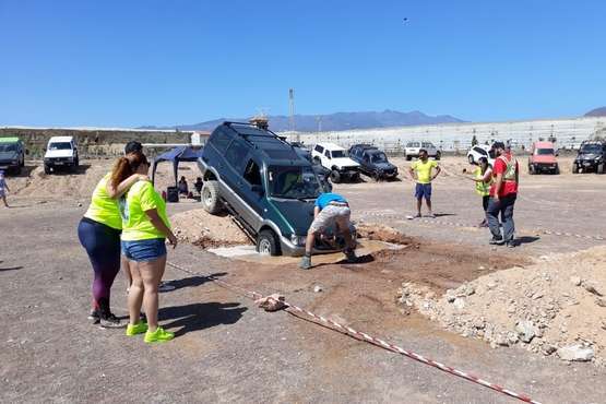 Espectacular trial 4x4 en El Caracol (Foto TA)