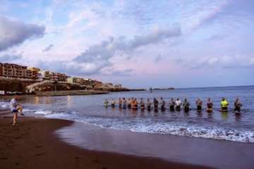  El Castro Morales se ejercita en el parque de San Juan y Melenara (Foto CL Castro Morales)